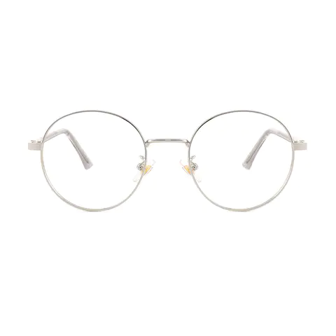 Round Rose Gold Eyeglasses