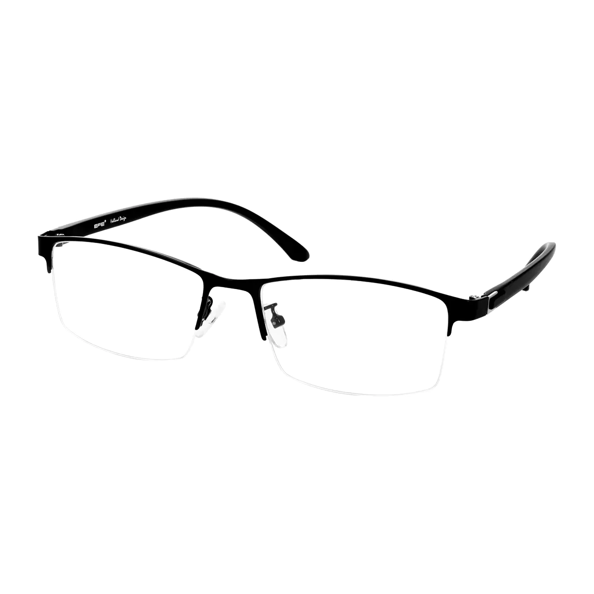 Rectangle Black Eyeglasses