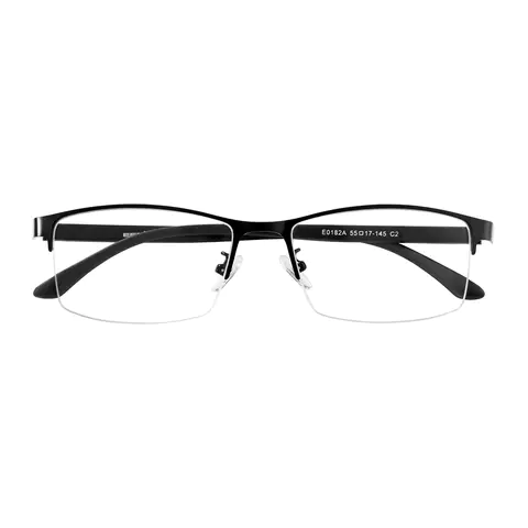 Rectangle Black Eyeglasses