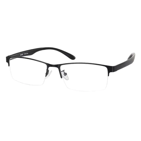 Rectangle Black Eyeglasses