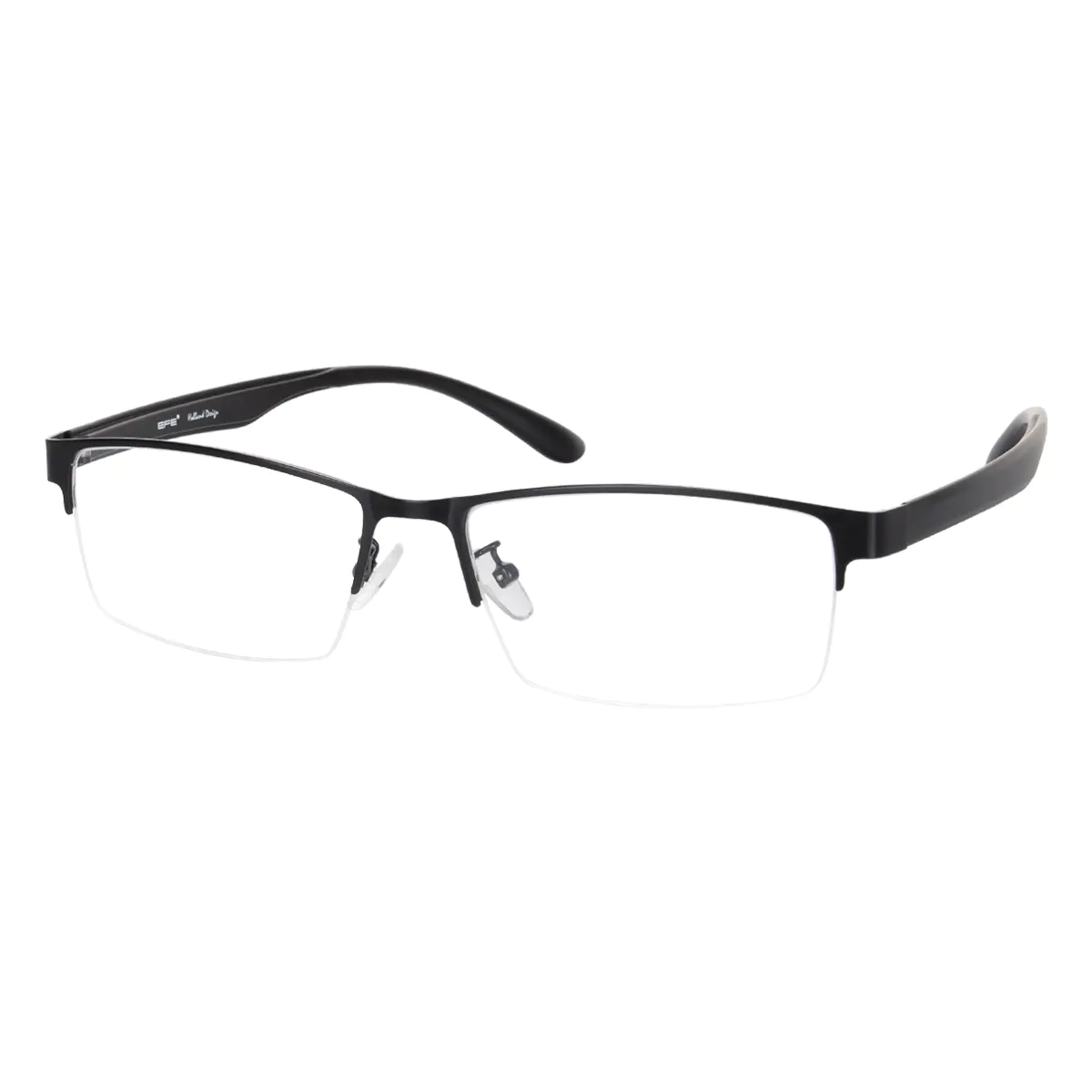 Rectangle Black Eyeglasses