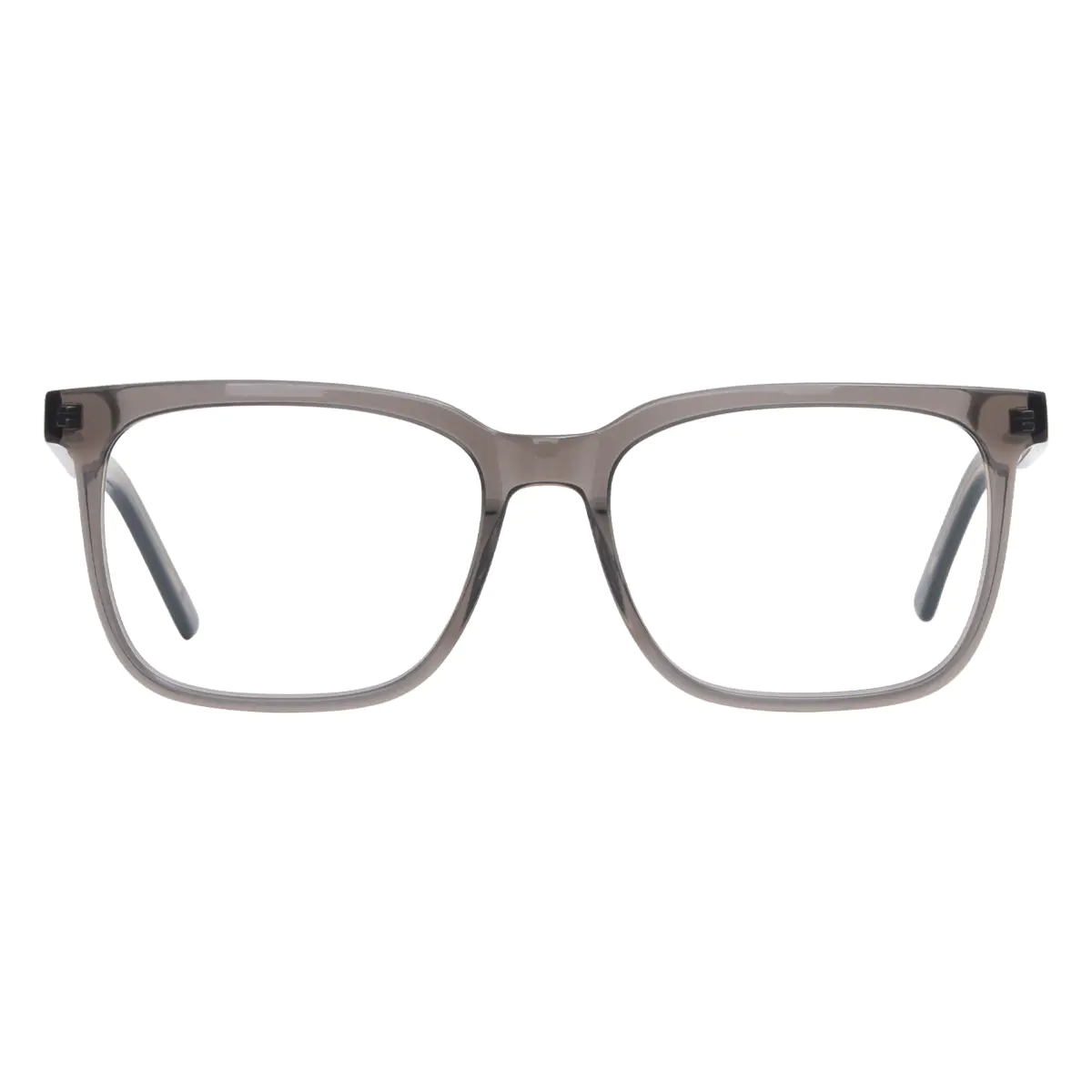 Rectangle Grey Eyeglasses
