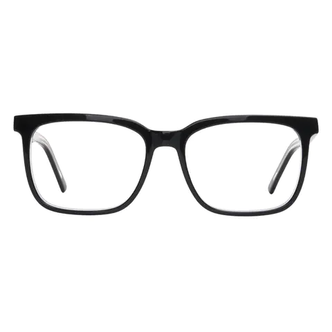 Rectangle Black Eyeglasses