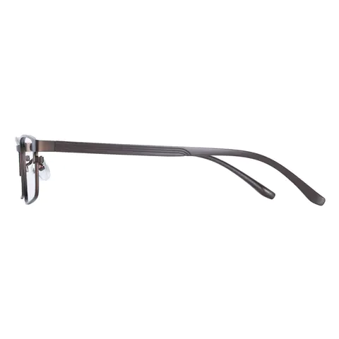 Rectangle Brown Eyeglasses