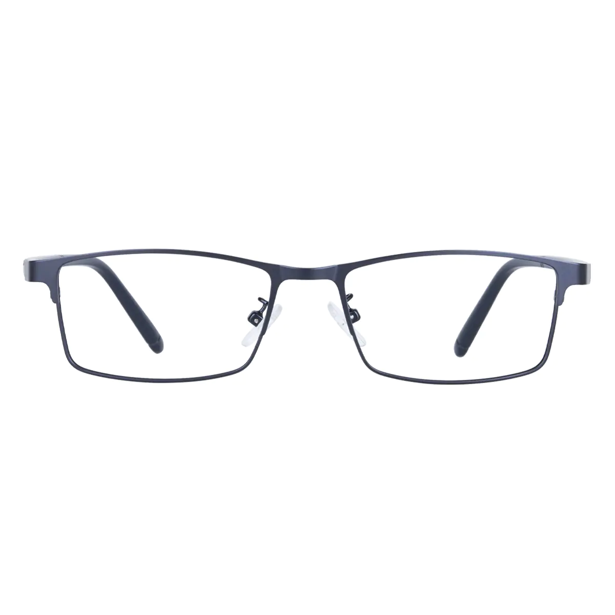 Rectangle Blue Eyeglasses
