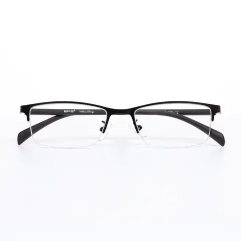 Rectangle Brown Eyeglasses