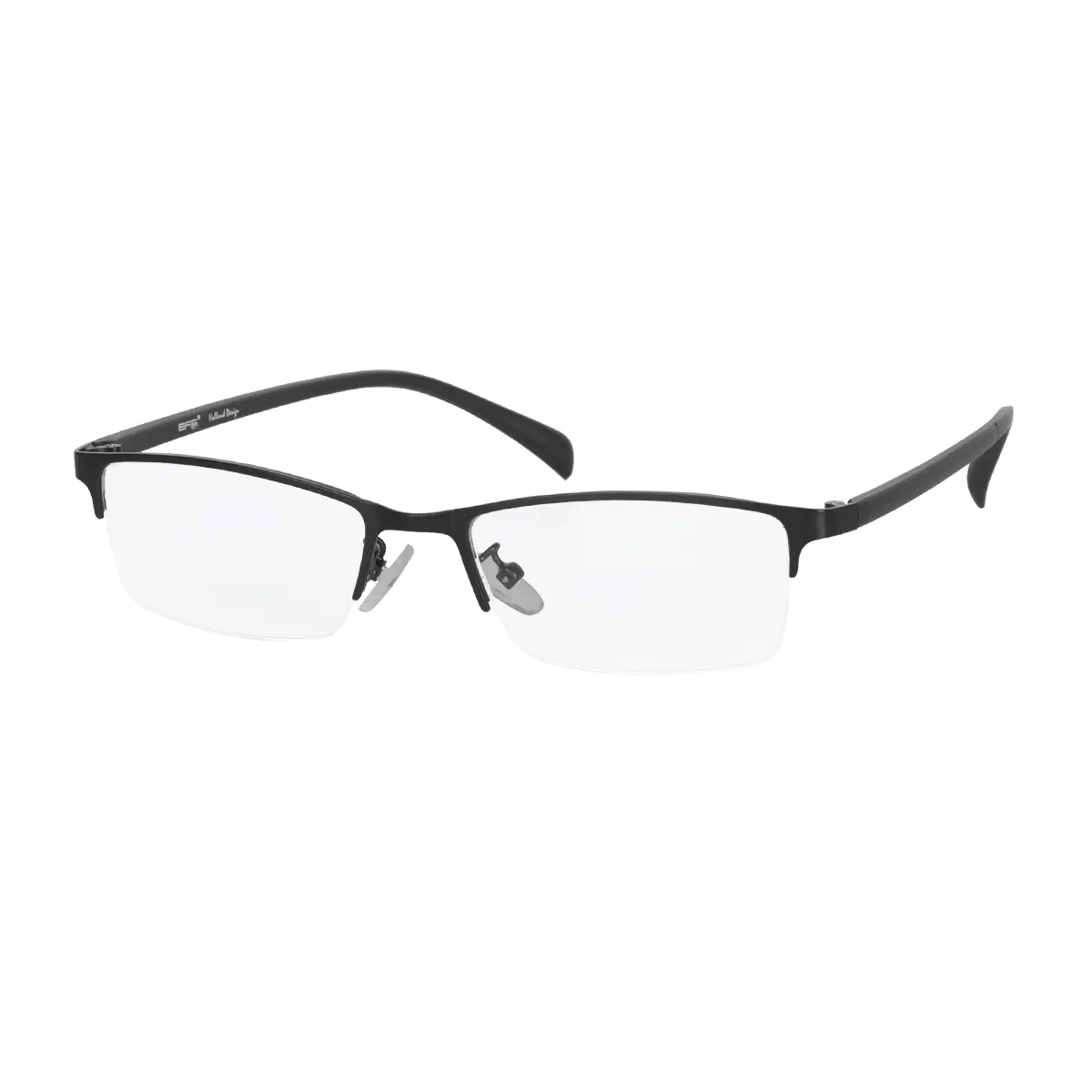 Rectangle Black Eyeglasses
