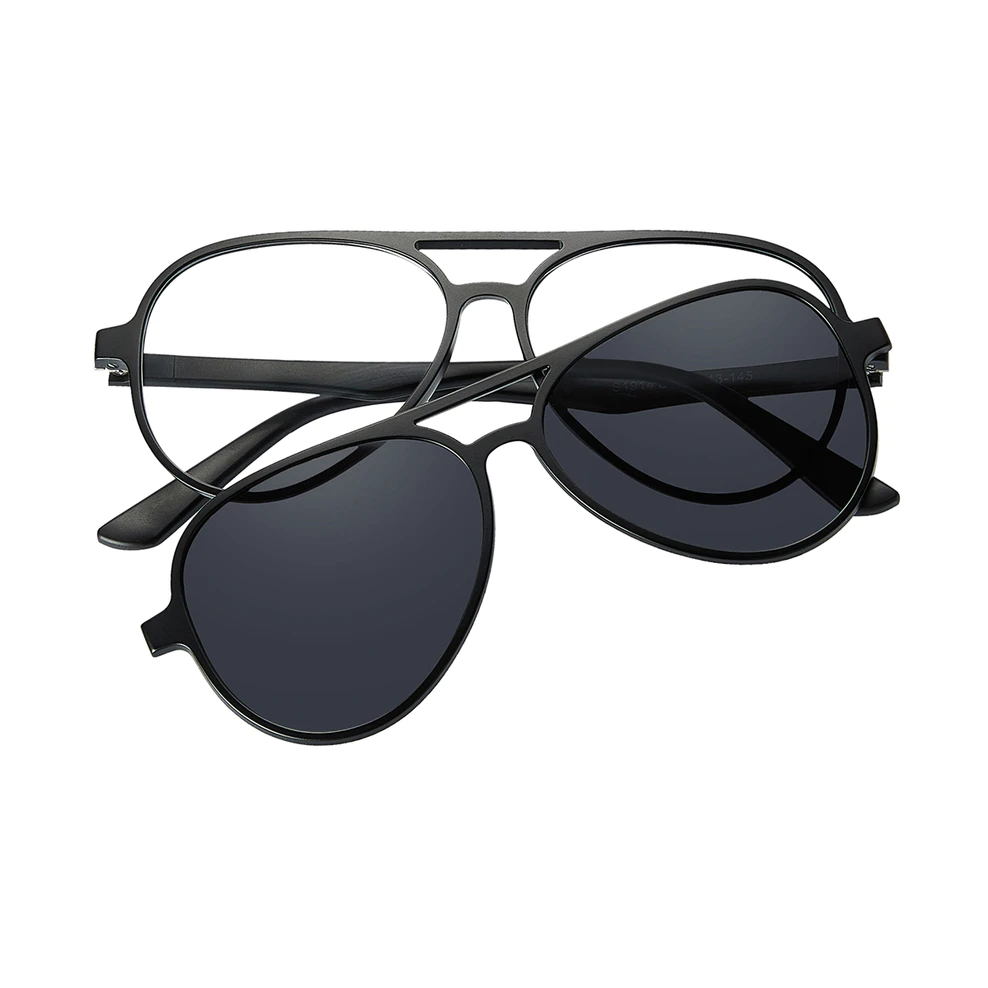 Aviator Black Eyeglasses
