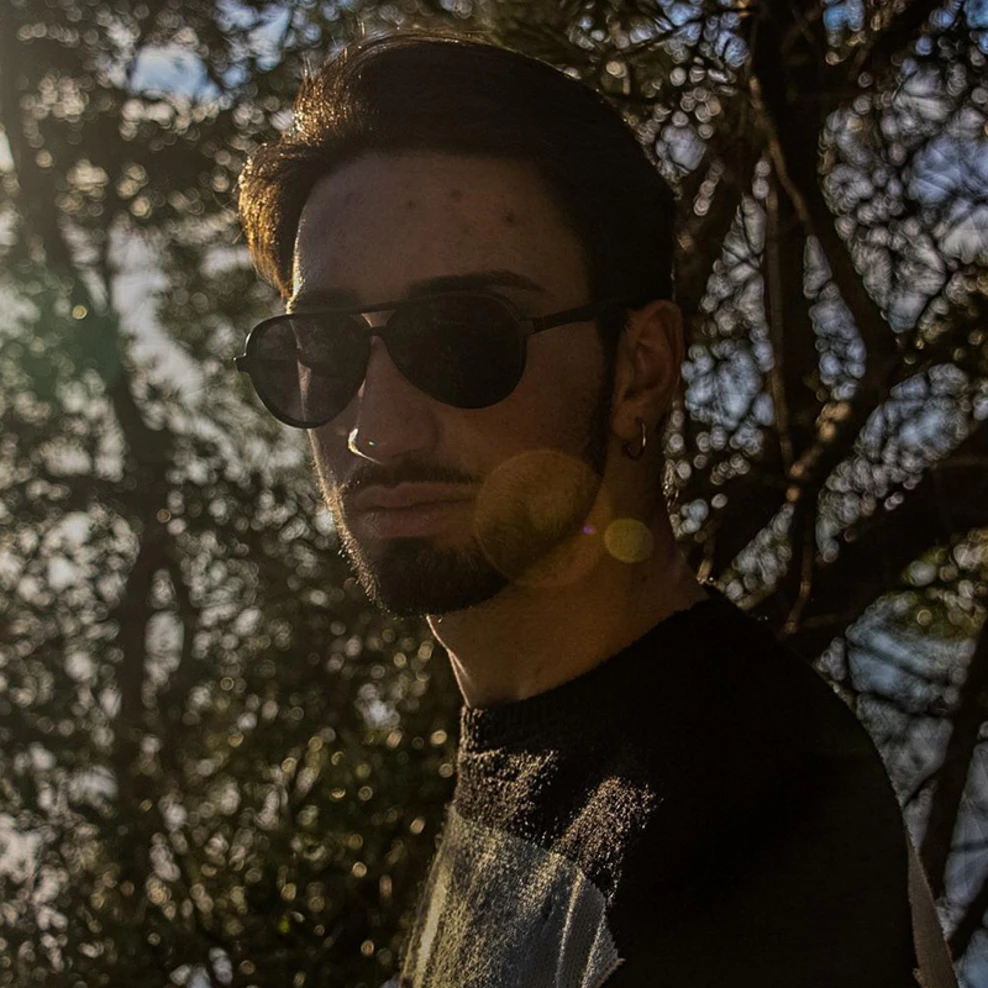 Aviator Black Eyeglasses
