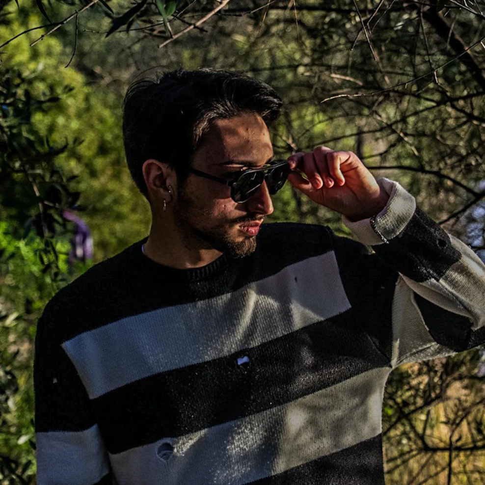 Aviator Black Eyeglasses