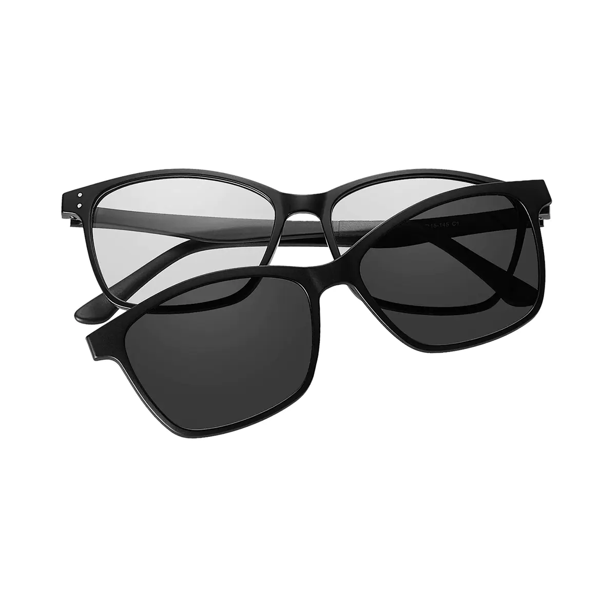 Rectangle Black Eyeglasses