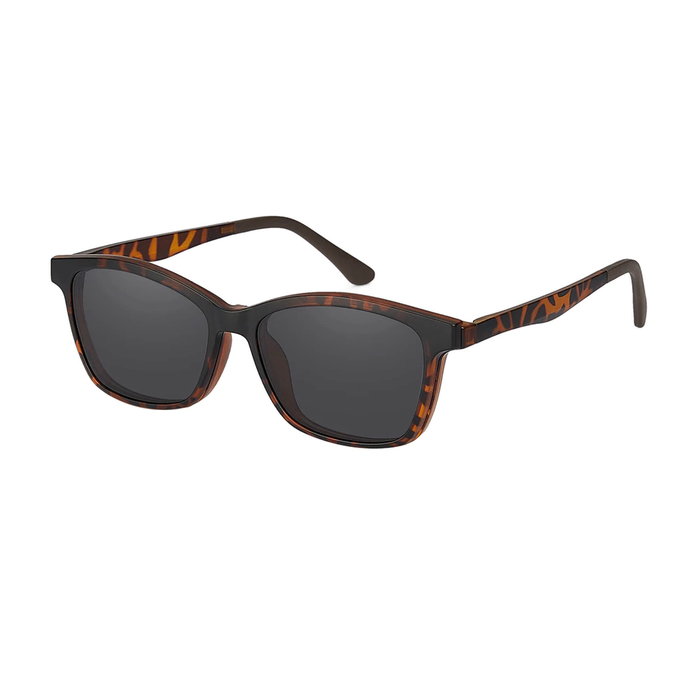 Rectangle Tortoiseshell Eyeglasses