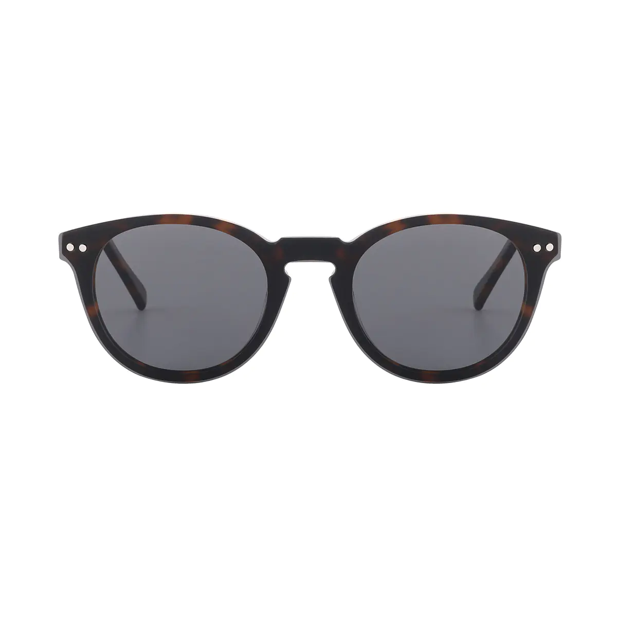 Round Tortoiseshell Eyeglasses