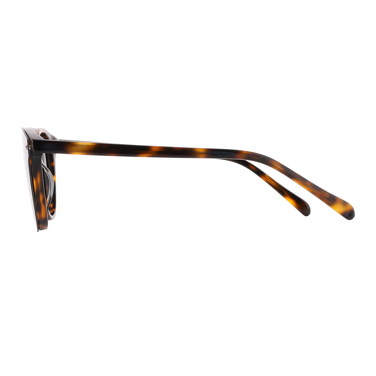 Round Tortoiseshell Eyeglasses