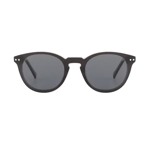 Round Brown Eyeglasses