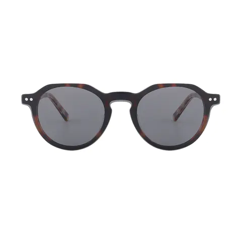 Round Tortoiseshell Eyeglasses