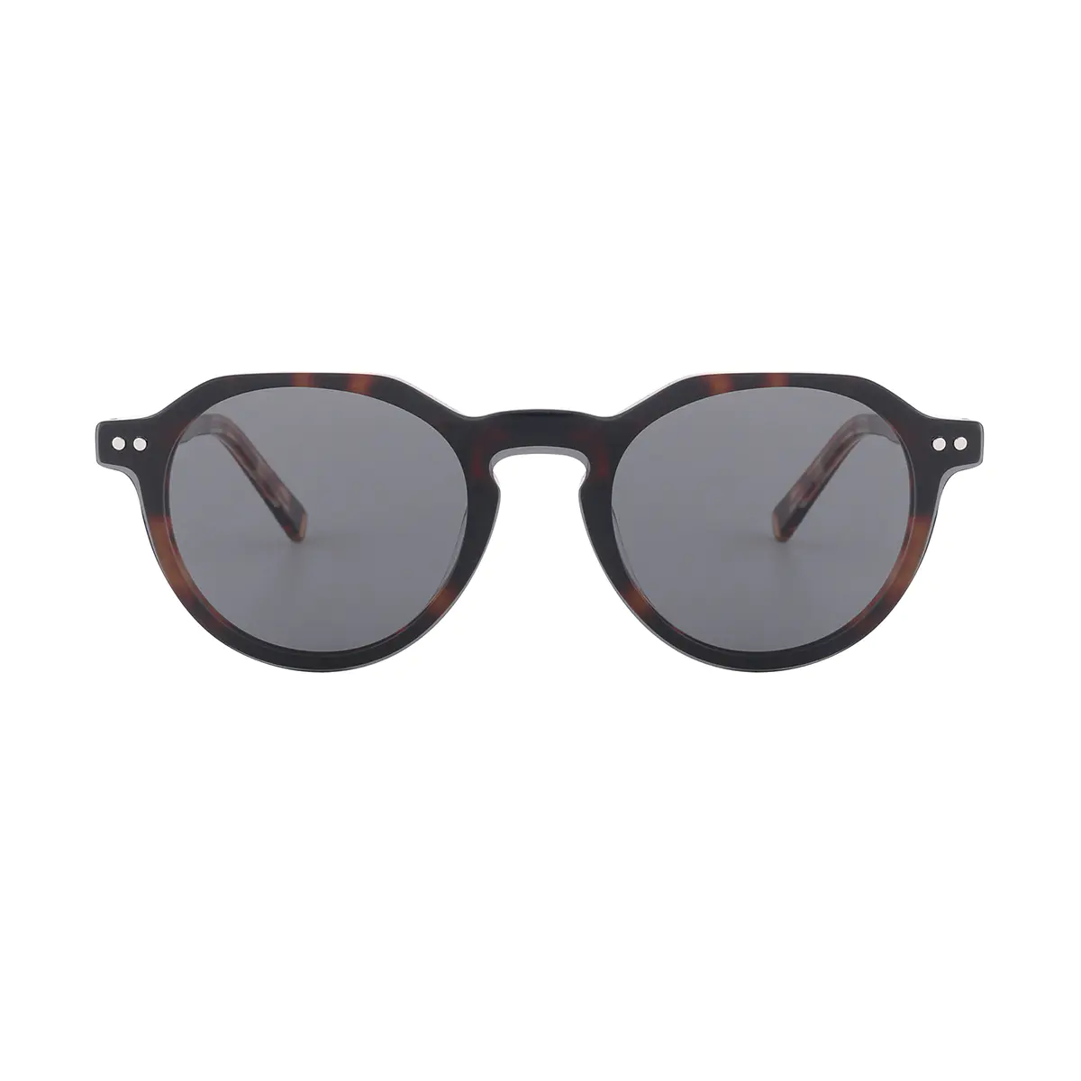 Round Tortoiseshell Eyeglasses