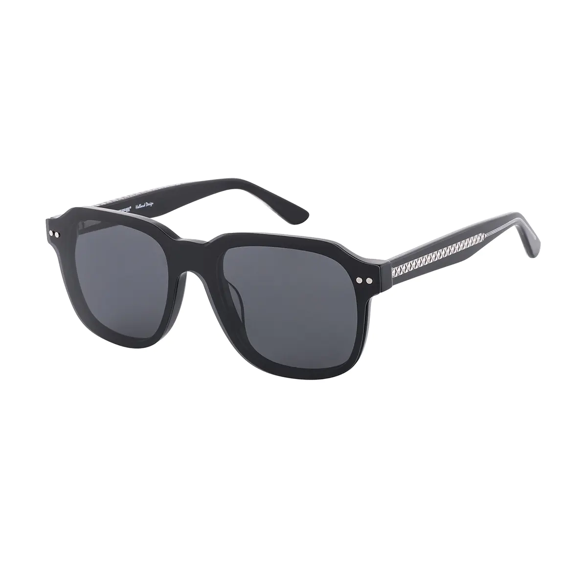 Square Black Eyeglasses