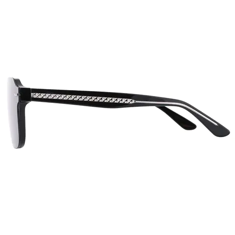 Square Black Eyeglasses