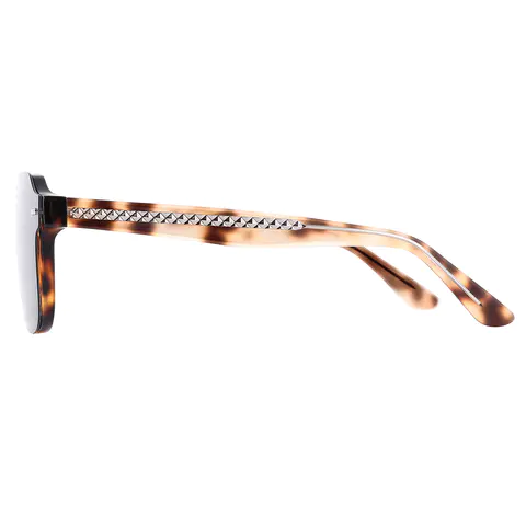 Square Tortoiseshell Eyeglasses