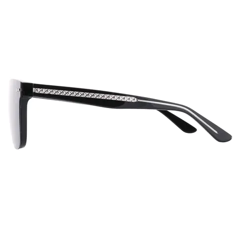 Square Black Eyeglasses