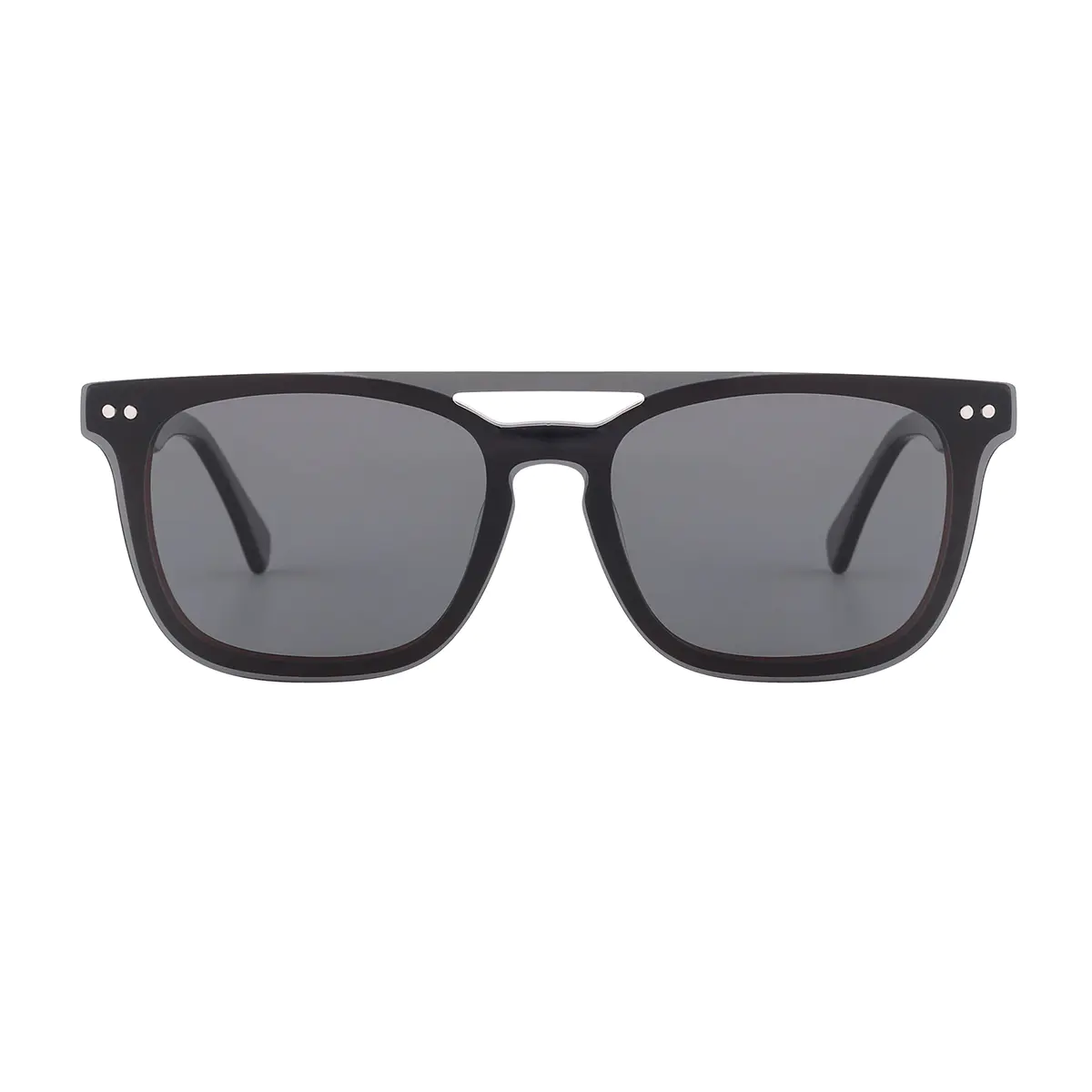 Square Brown Eyeglasses