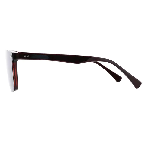Square Brown Eyeglasses