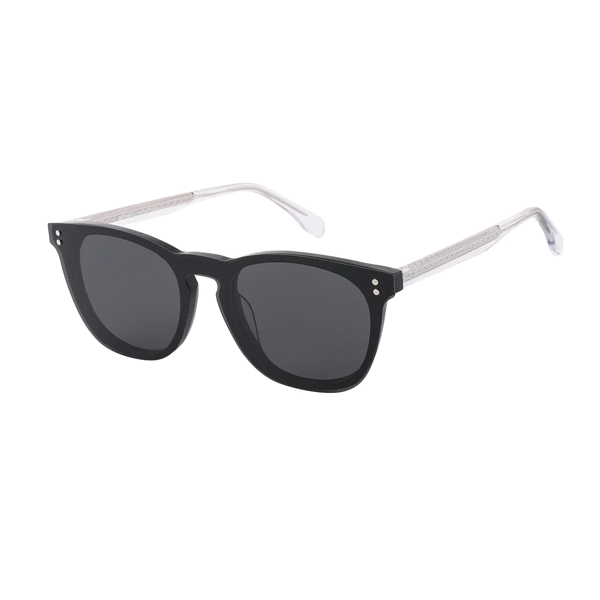 Square Black Eyeglasses