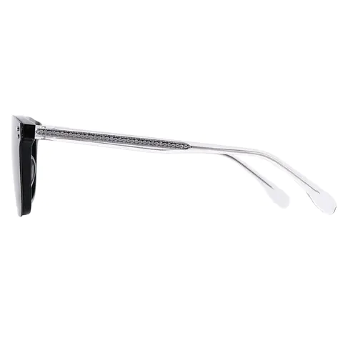 Square Black Eyeglasses