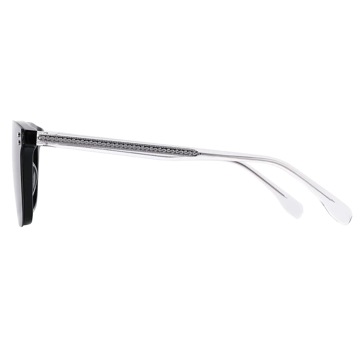 Square Black Eyeglasses