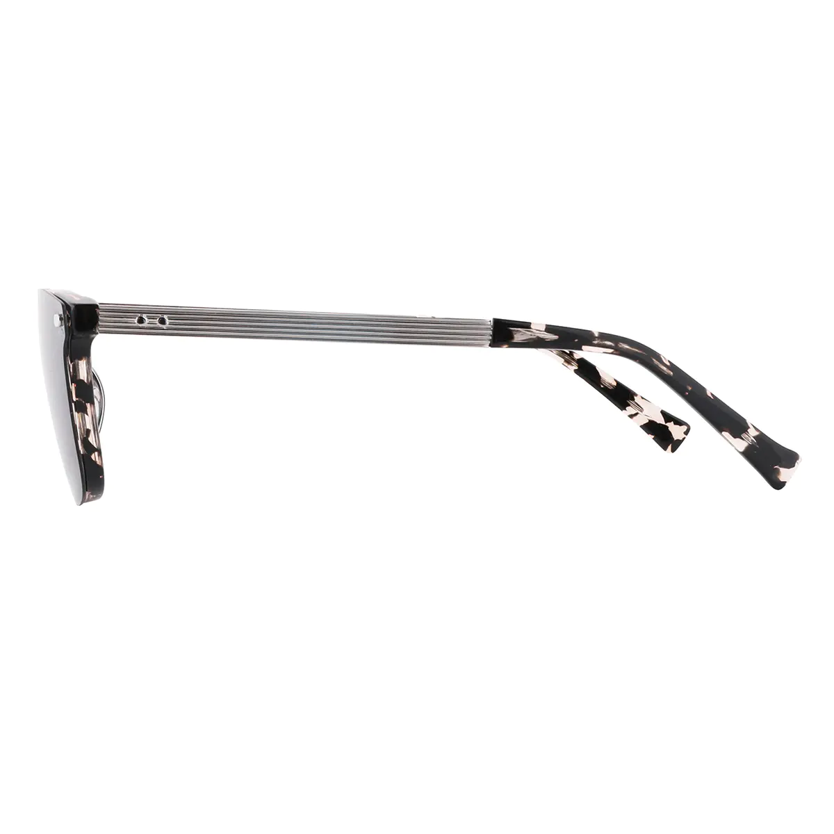 Square Ivory Tortoiseshell Eyeglasses