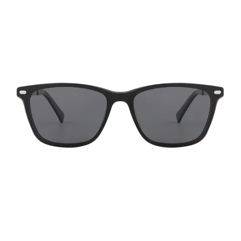 Square Dark Tortoiseshell Eyeglasses