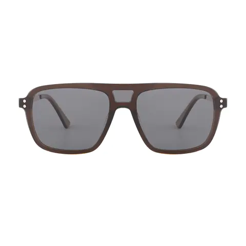 Square Brown Eyeglasses