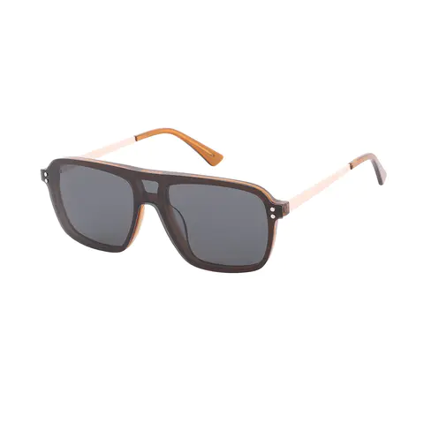 Square Brown Eyeglasses