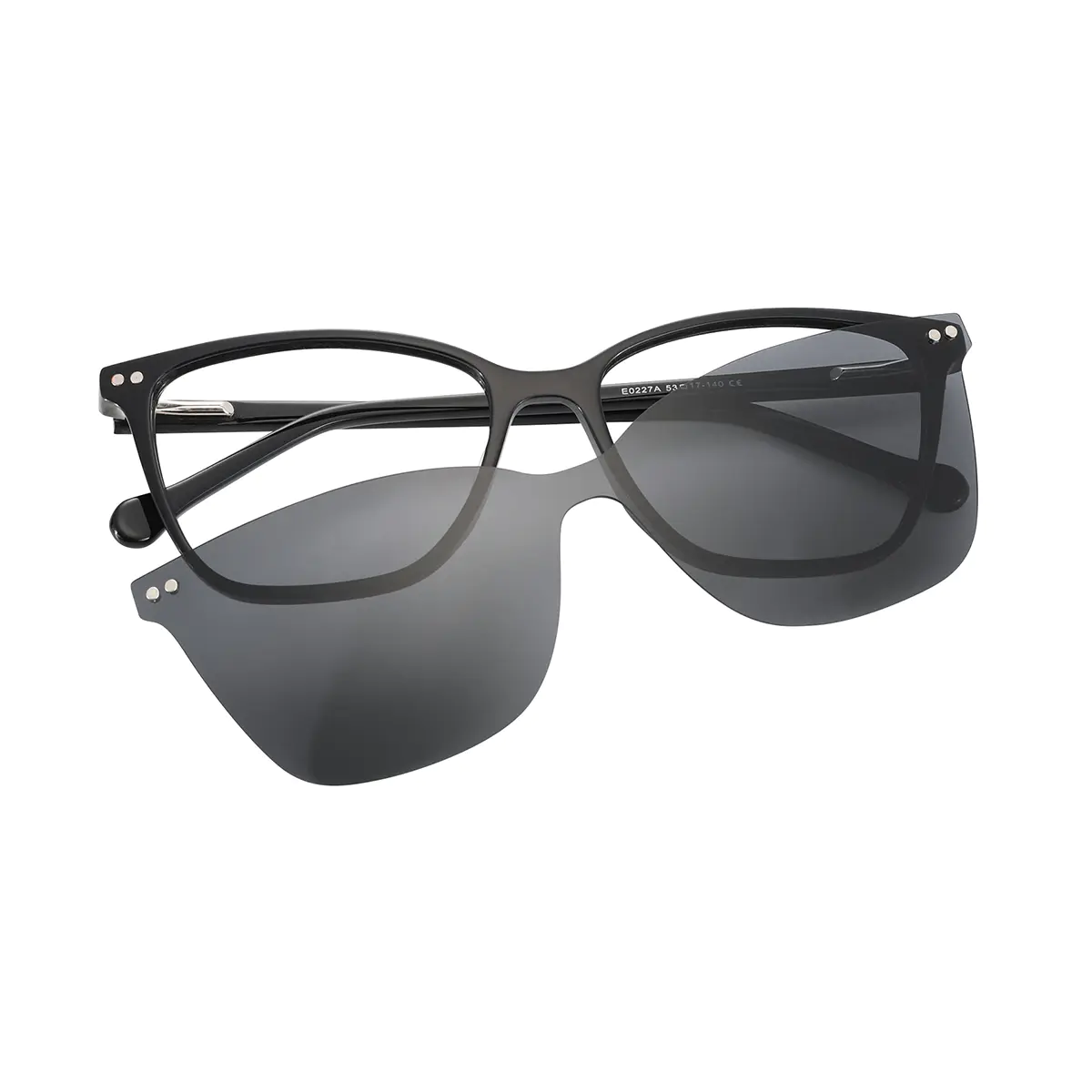 Cat-eye Black Eyeglasses