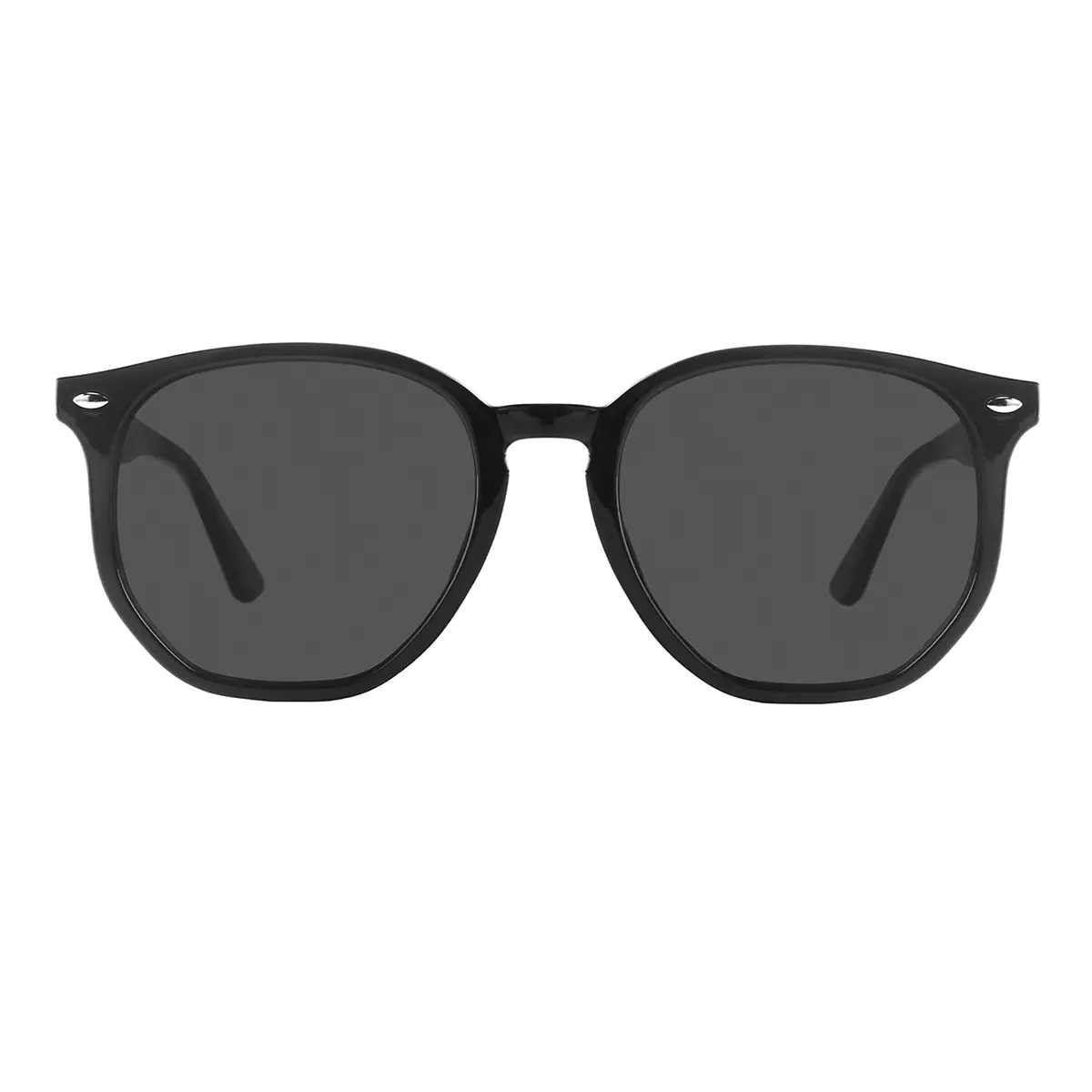 Square Black Sunglasses