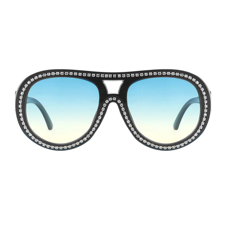 Aviator Black Sunglasses