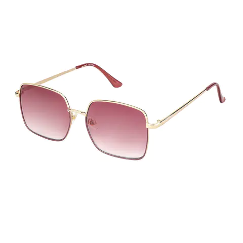 Geometric Gold Sunglasses