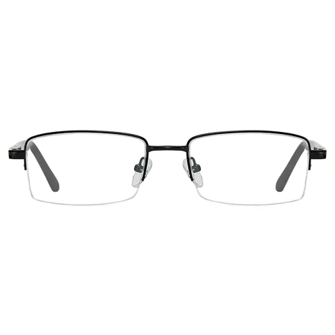 Rectangle Black Eyeglasses