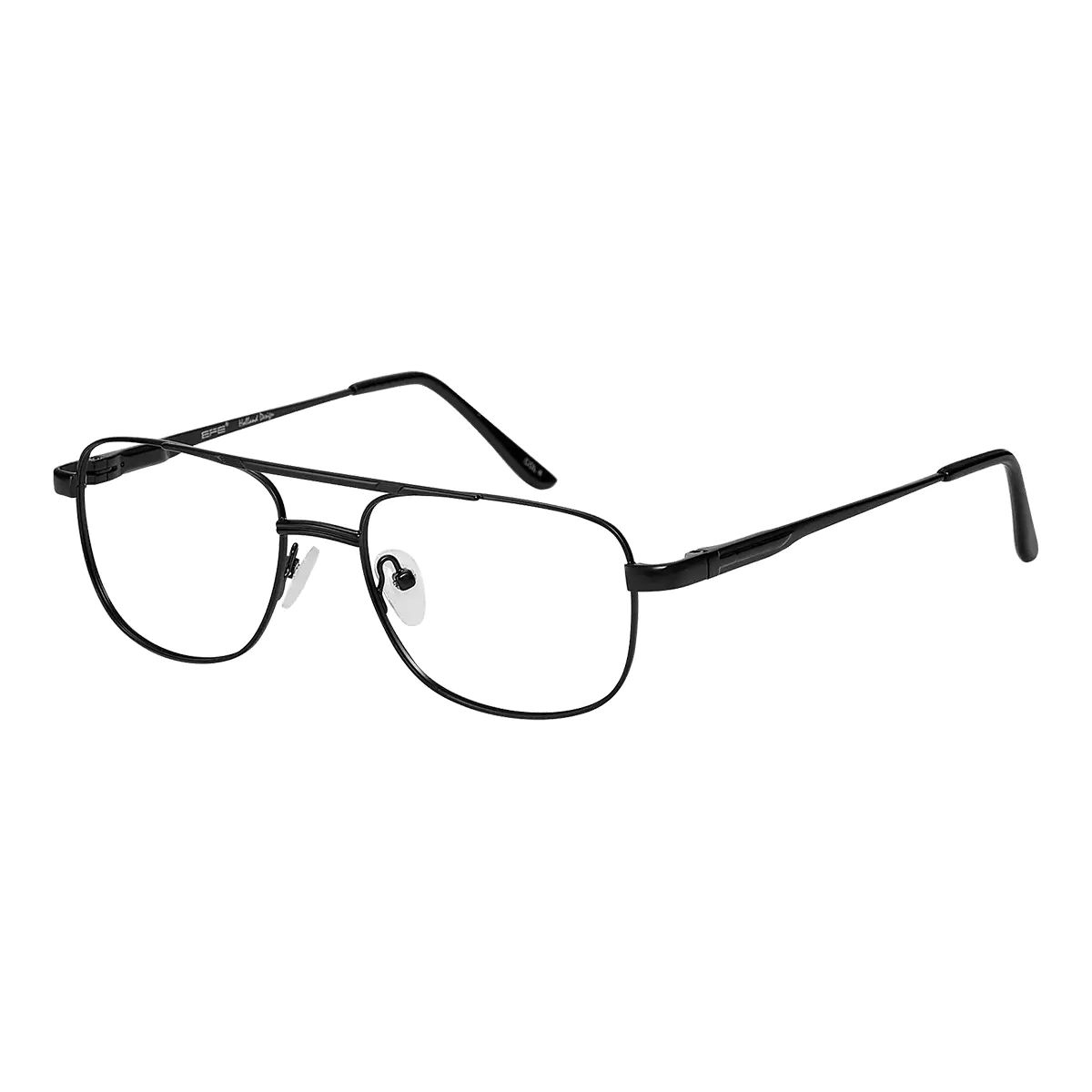 Aviator Black Eyeglasses