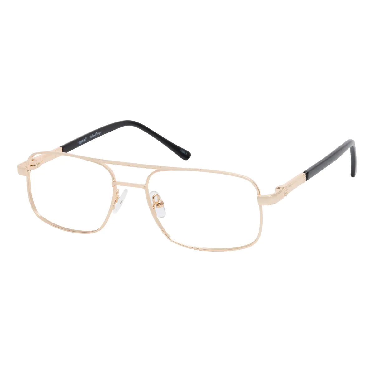 Aviator Gold Eyeglasses