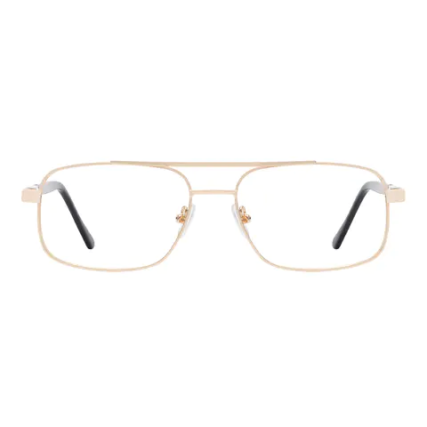 Aviator Gold Eyeglasses