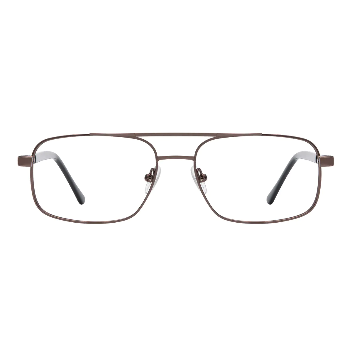 Aviator Brown Eyeglasses