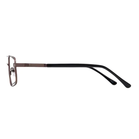 Aviator Brown Eyeglasses