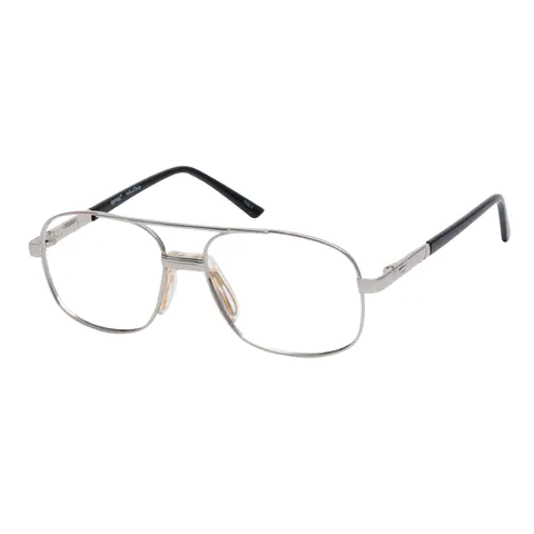 Aviator Silver Eyeglasses