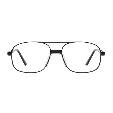 Aviator Black Eyeglasses