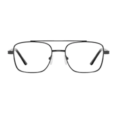 Aviator Black Eyeglasses