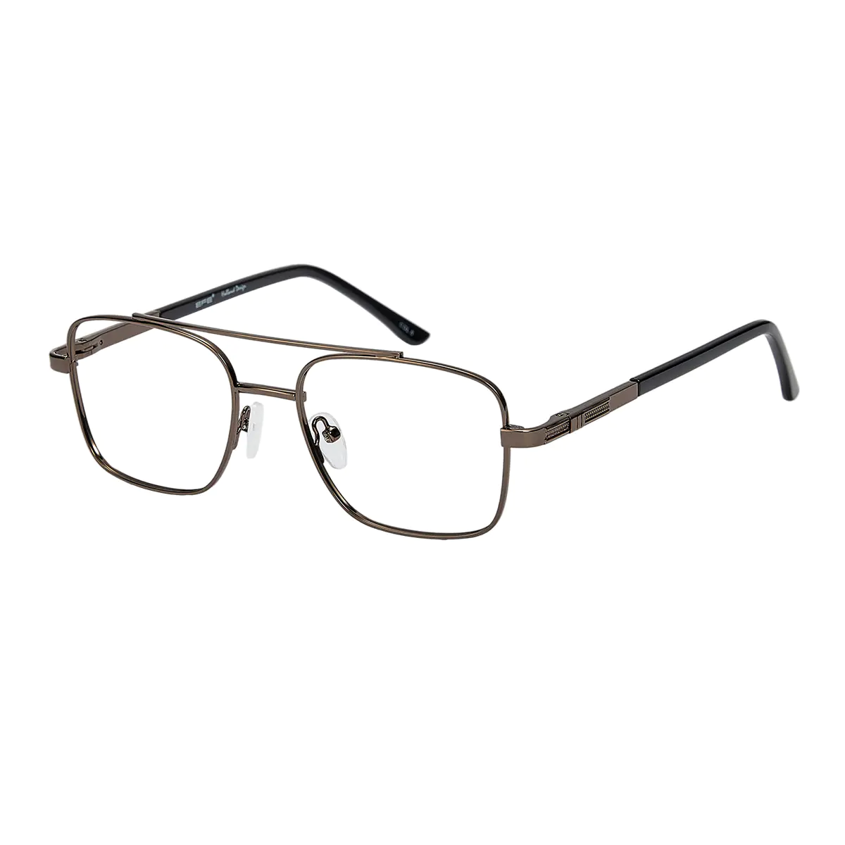 Aviator Brown Eyeglasses