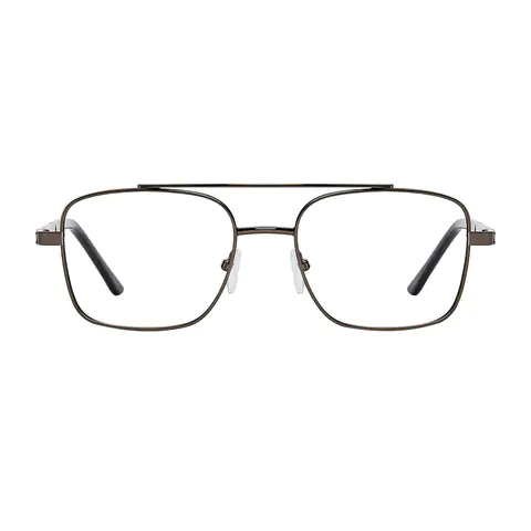 Aviator Brown Eyeglasses