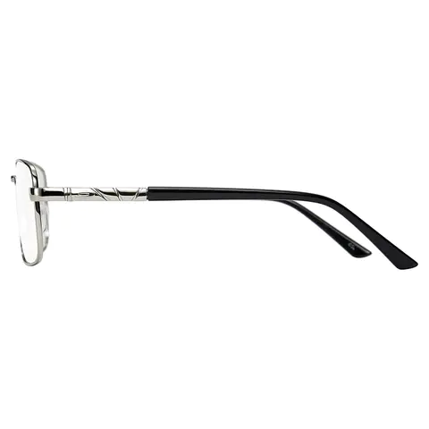 Rectangle Silver Eyeglasses